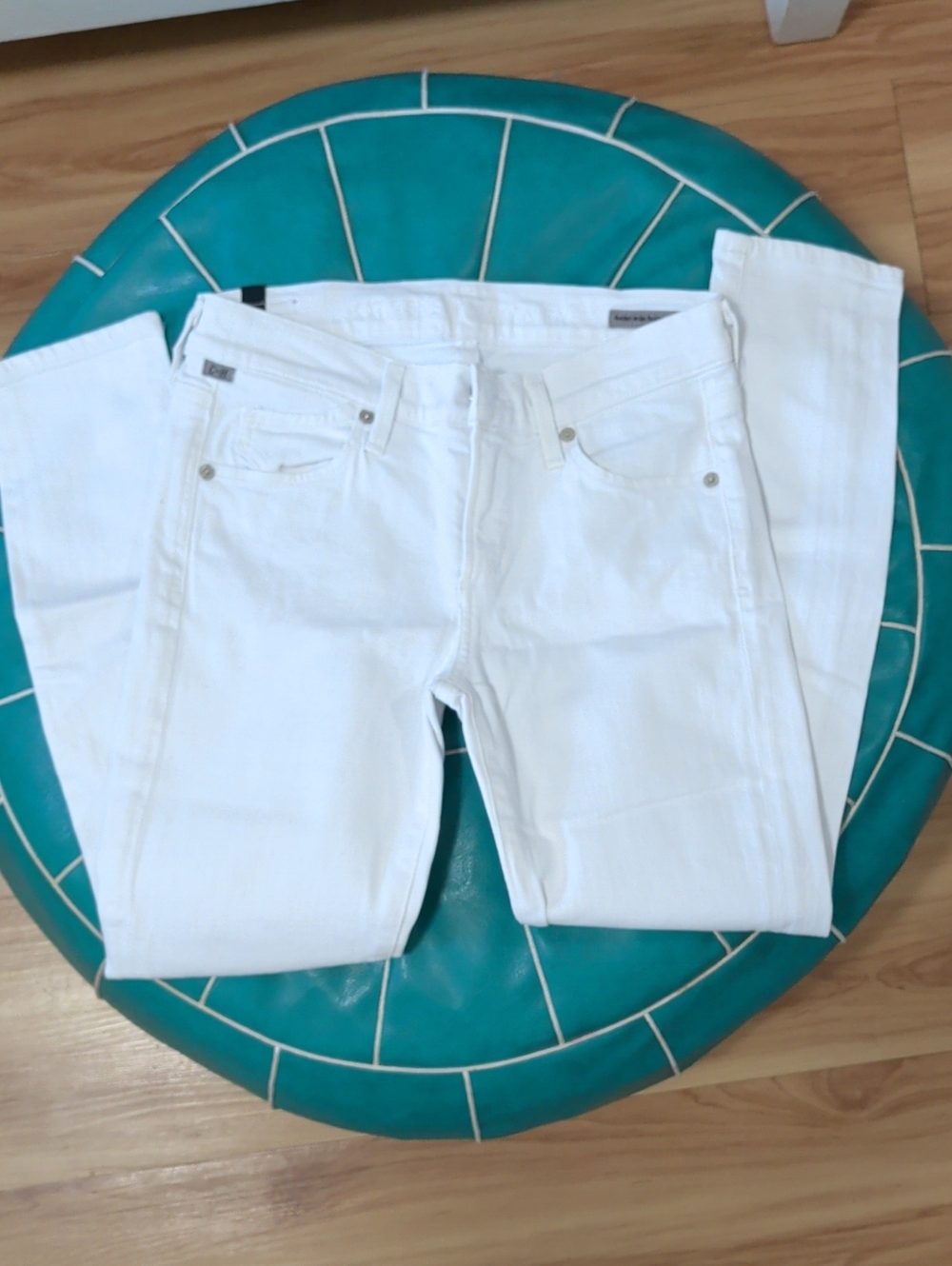 Citizens Of Humanity White Skinny Jeans